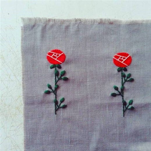 手工刺繡DIY：毛線刺繡26款圖案，繡在毛衣和毛呢服裝上都很漂亮