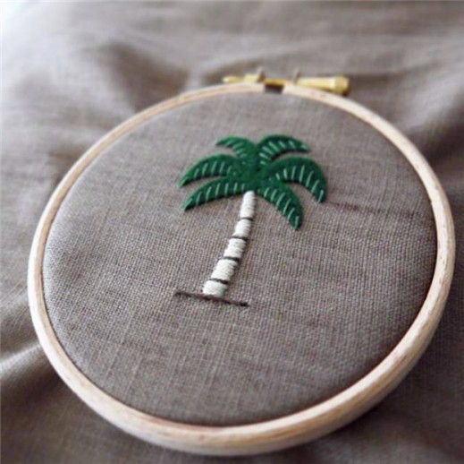手工刺繡DIY：毛線刺繡26款圖案，繡在毛衣和毛呢服裝上都很漂亮