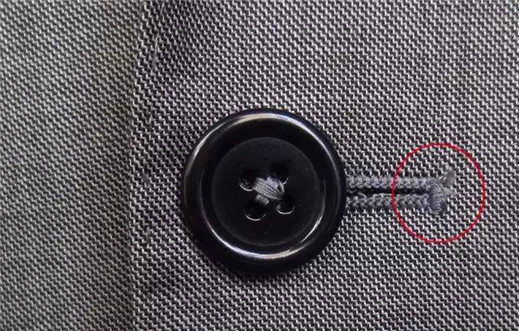 看紐扣便知服裝品質(zhì)