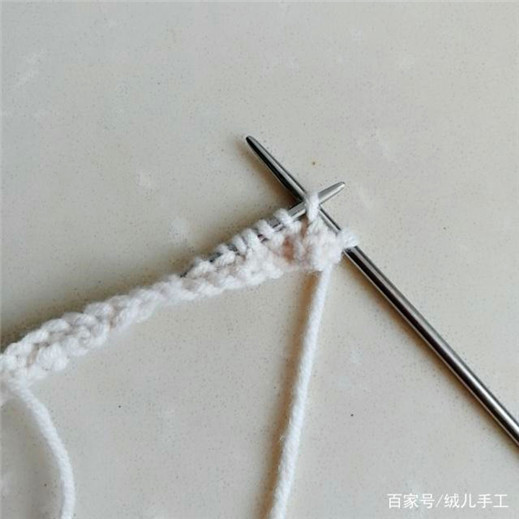 一款通用毛衣底邊花樣，適合毛衣領(lǐng)口、袖口、花邊編織